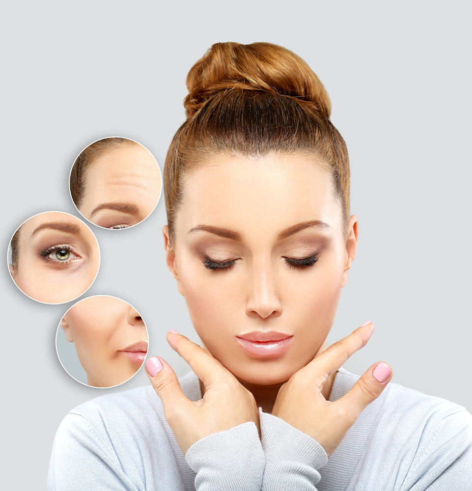 before and after of botox Patient